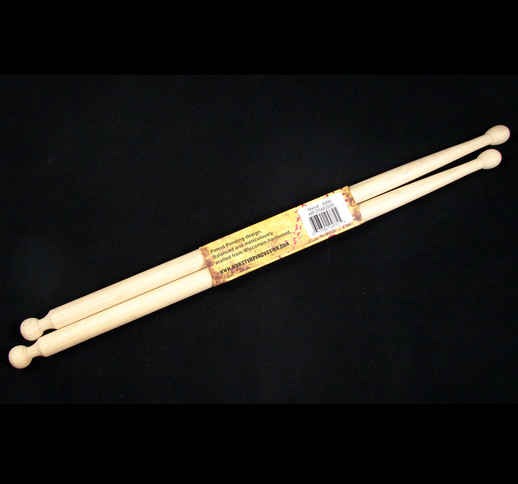 Drum Stakes Metal-2000, Hickory Custom Drumsticks - Image 3